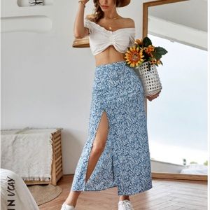 Shein sz large vacay skirt maxi style